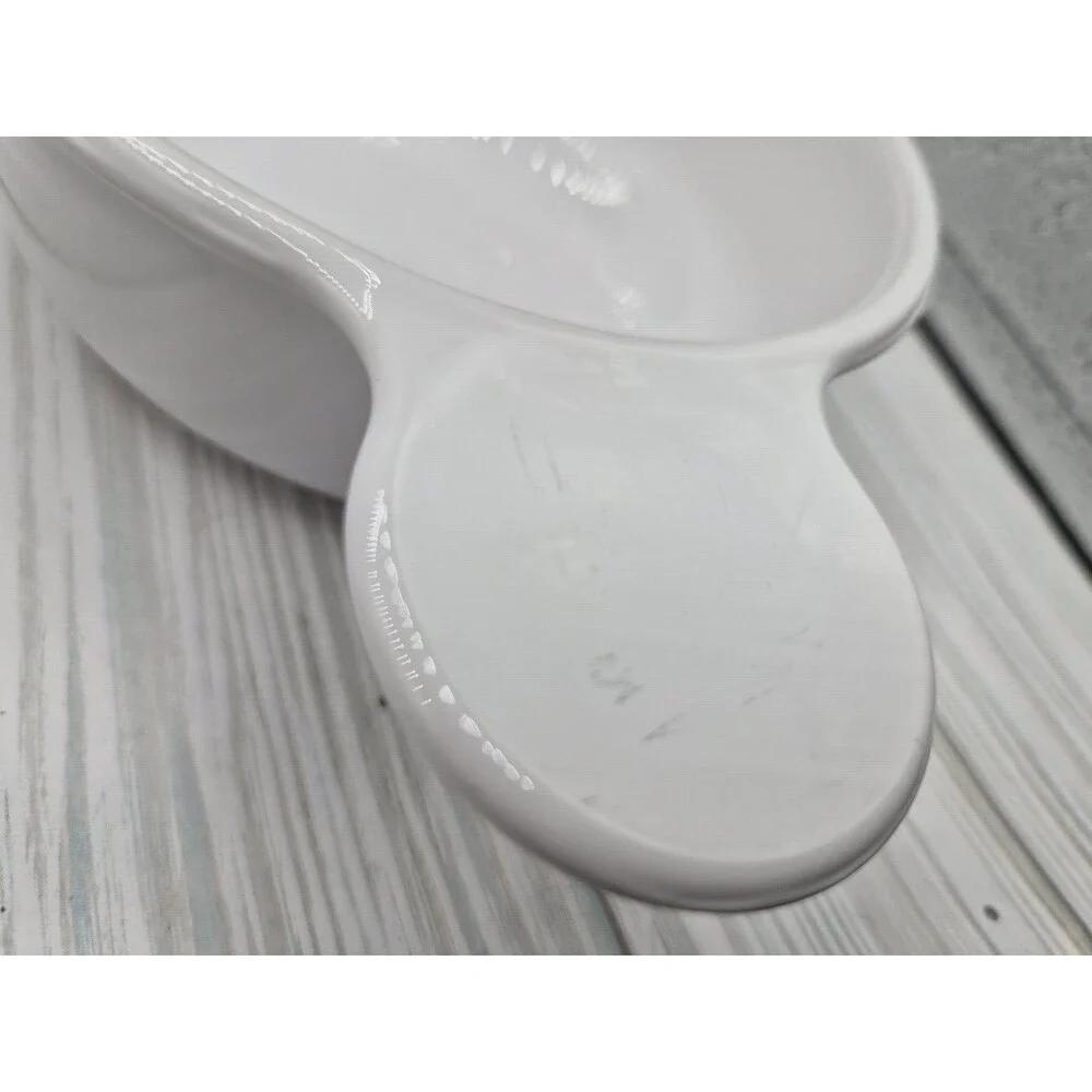 Set of 2 CorningWare Grab-It Bowls 15oz White P-150-B Handles No Lids Vintage